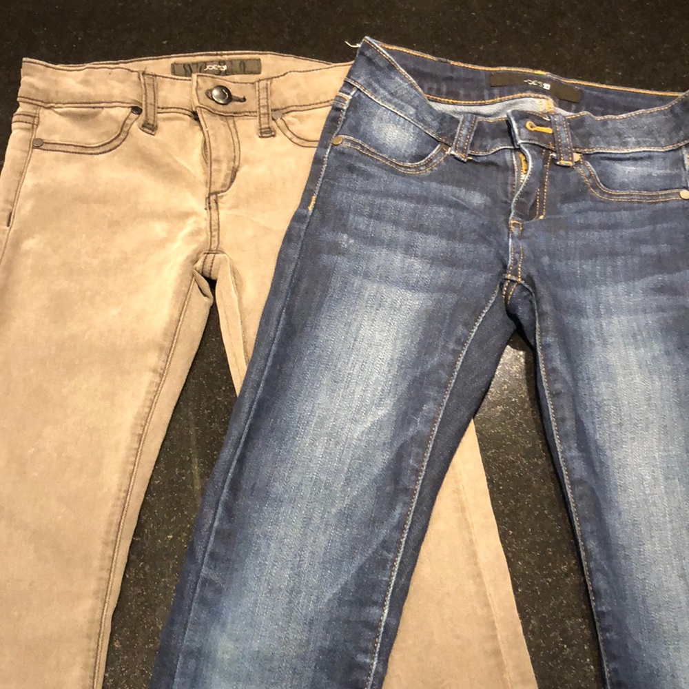 2 pairs of Joe’s Jeans for girls